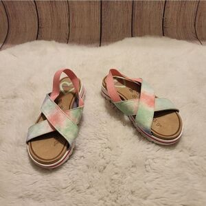NWOT Marbella tyedye sandals 